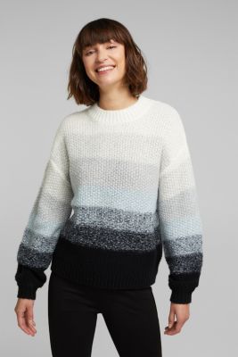 chunky striped jumper