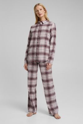 Flannel pyjamas made of organic cotton 