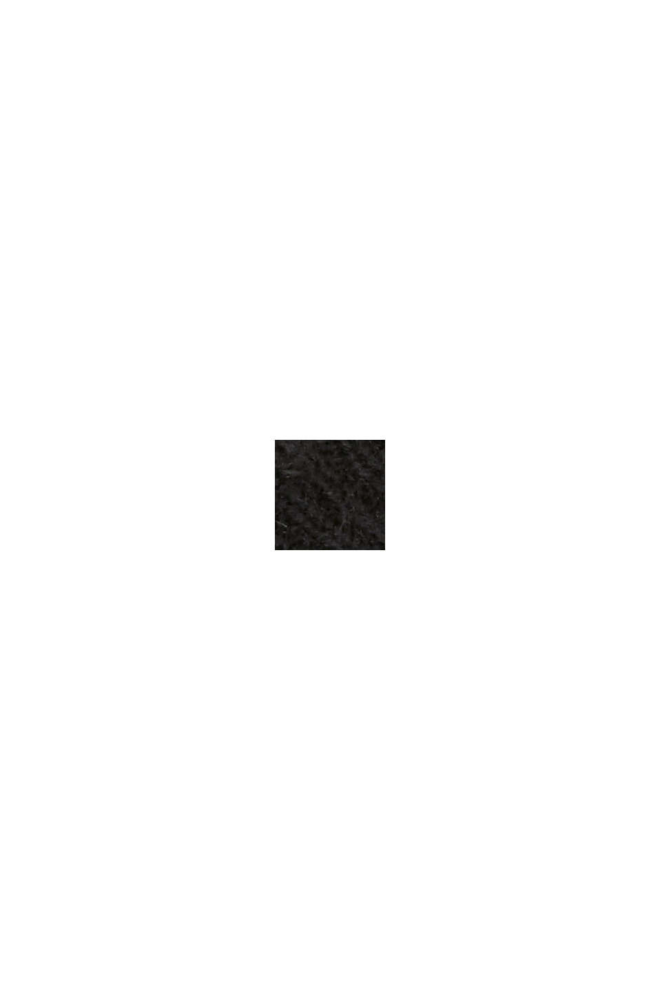 Bandeau tricoté en maille orné d’un nœud, BLACK, swatch