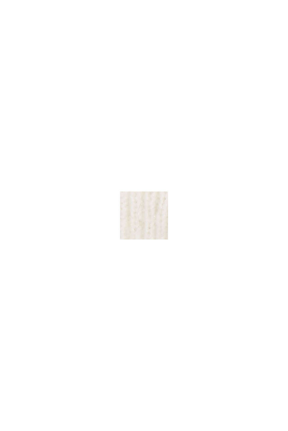Bandeau tricoté en maille orné d’un nœud, OFF WHITE, swatch