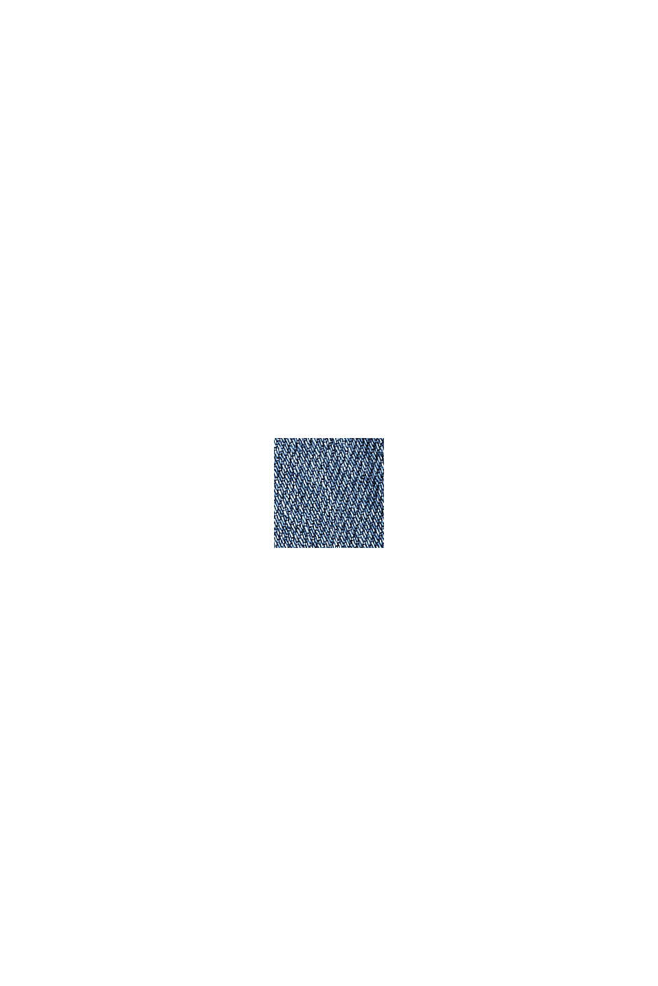 Vintage look jeans, organic cotton, BLUE DARK WASHED, swatch
