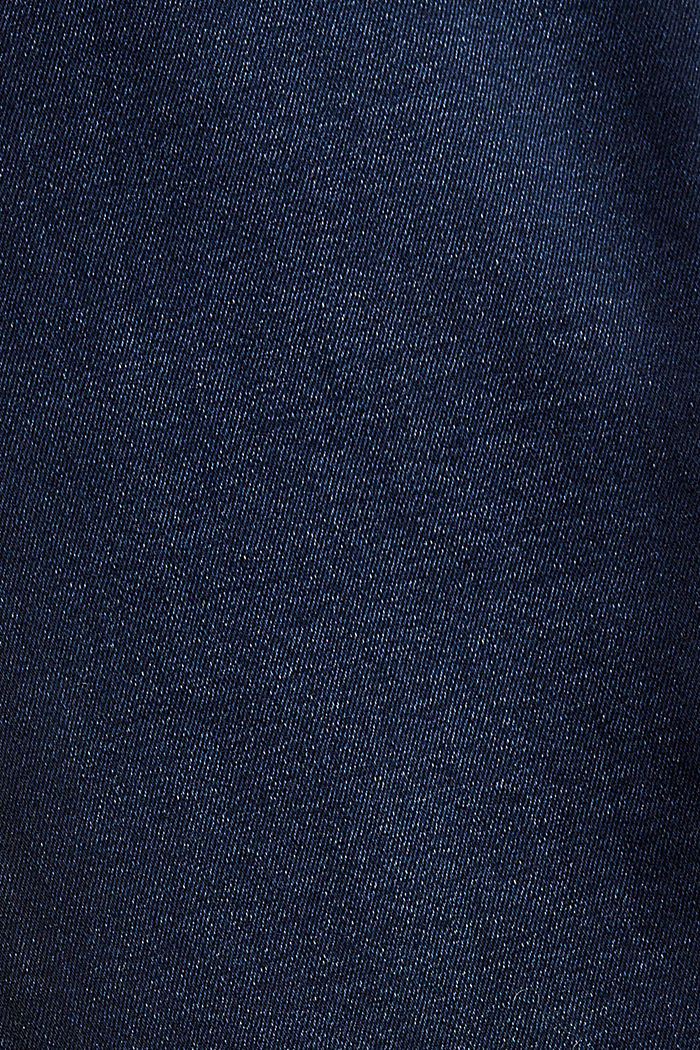 Jean stretch en coton biologique mélangé, BLUE BLACK, detail image number 4