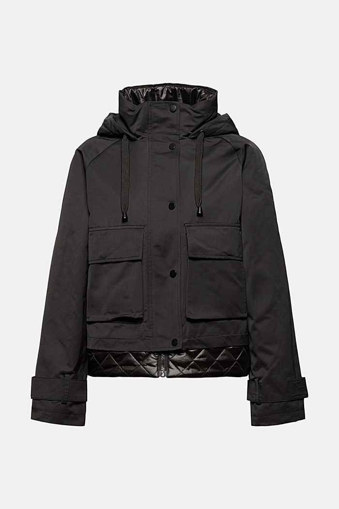 Recycled padded jacket in a utility look