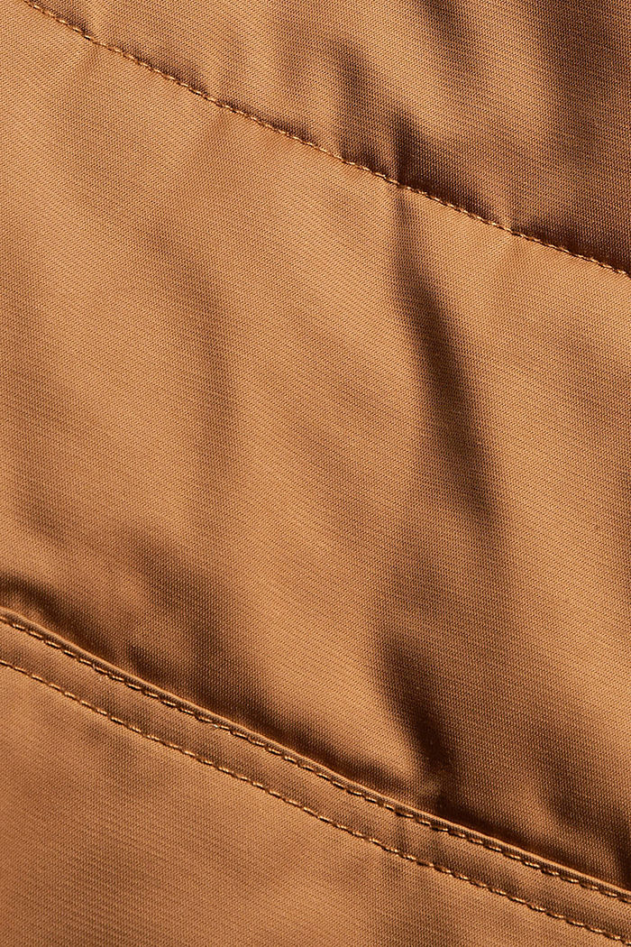 3-in-1 variabler Mantel aus Baumwoll-Mix, BARK, detail image number 4