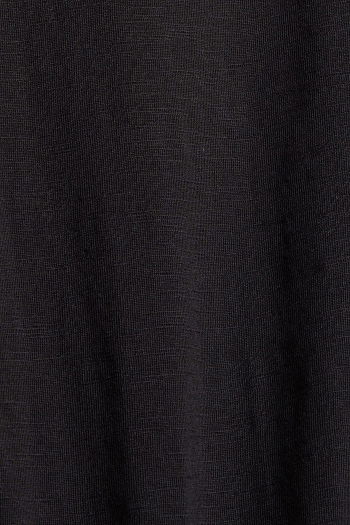 Longsleeve mit Print aus Organic Cotton, BLACK, detail image number 4