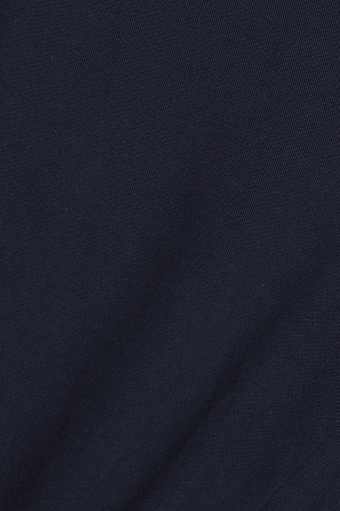 Sweatbroek van zuiver katoen, NAVY, detail image number 5