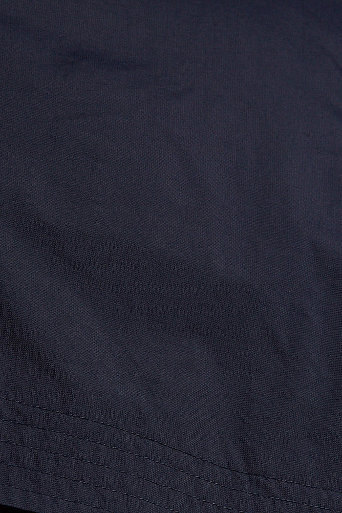 En matière recyclée : la veste rembourrée à capuche, NAVY, detail image number 5