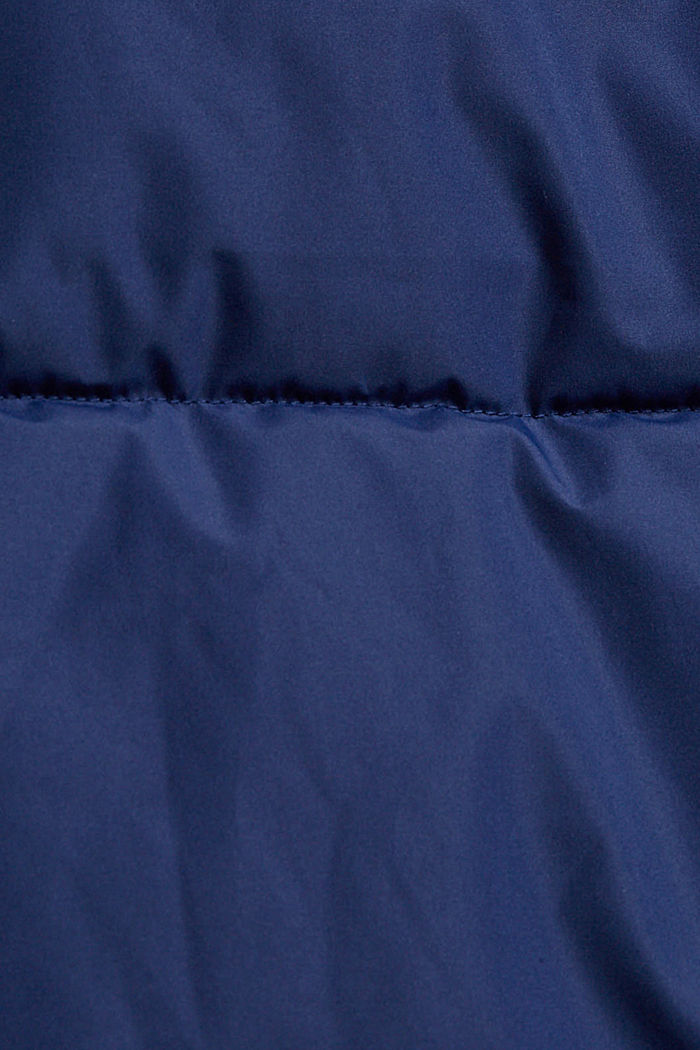 Reciclado: abrigo acolchado con capucha, INK, detail image number 5