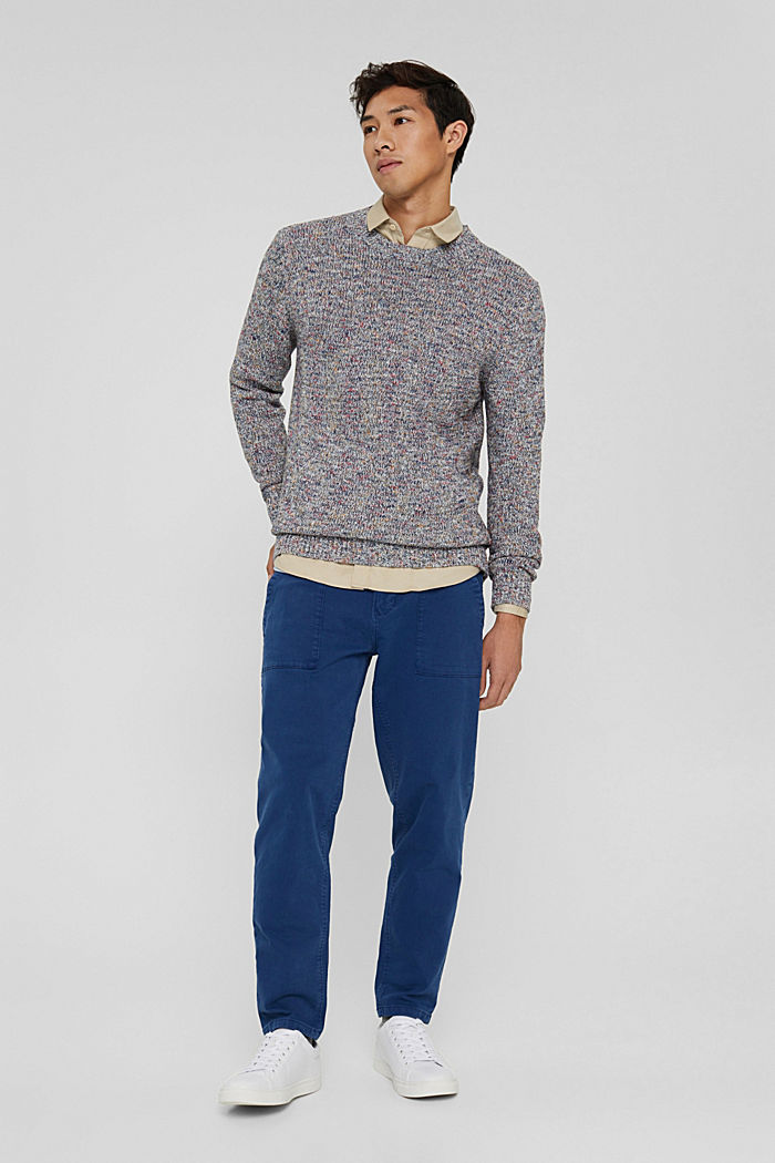 Barwny sweter, 100% bawełny