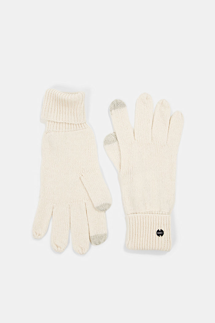 Recycelt: Handschuhe aus Woll-Mix