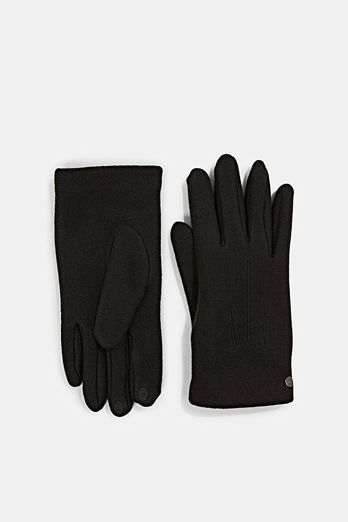 Flísové rukavice s funkcí pro dotykové displeje