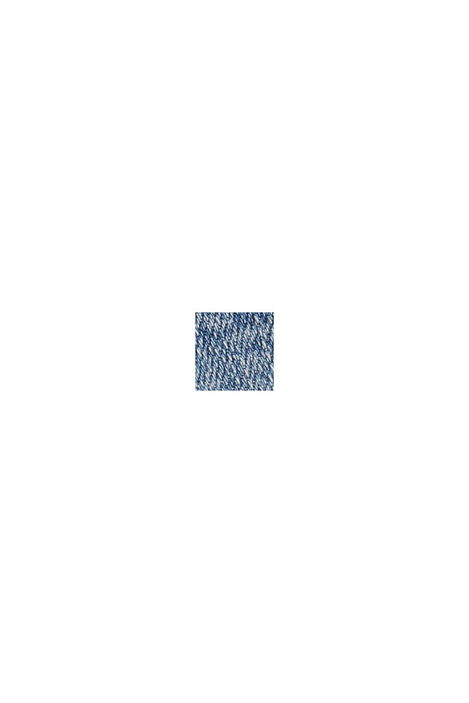 Jean à bouton décoratif, coton biologique mélangé, BLUE MEDIUM WASHED, swatch