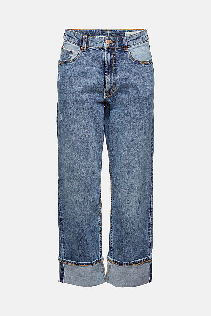 Široké selvedge džíny z bio bavlny
