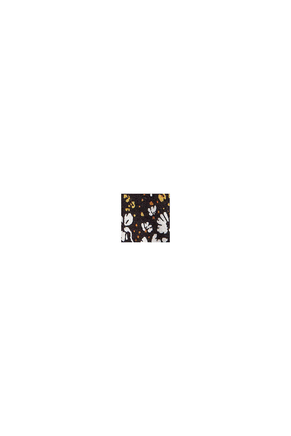 Jerseykleid mit Print aus LENZING™ ECOVERO™, BLACK, swatch