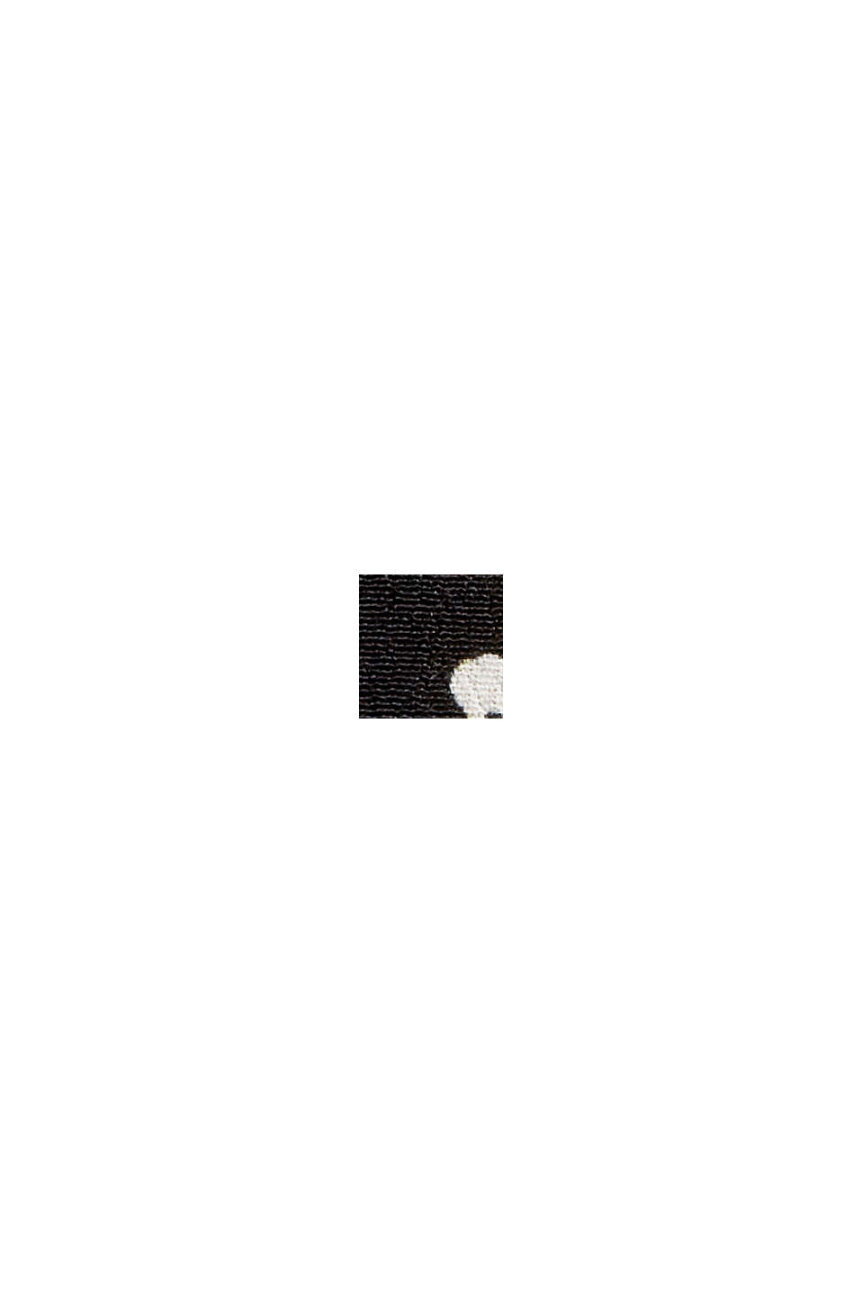 Millefleurs-Bluse mit LENZING™ ECOVERO™, BLACK, swatch