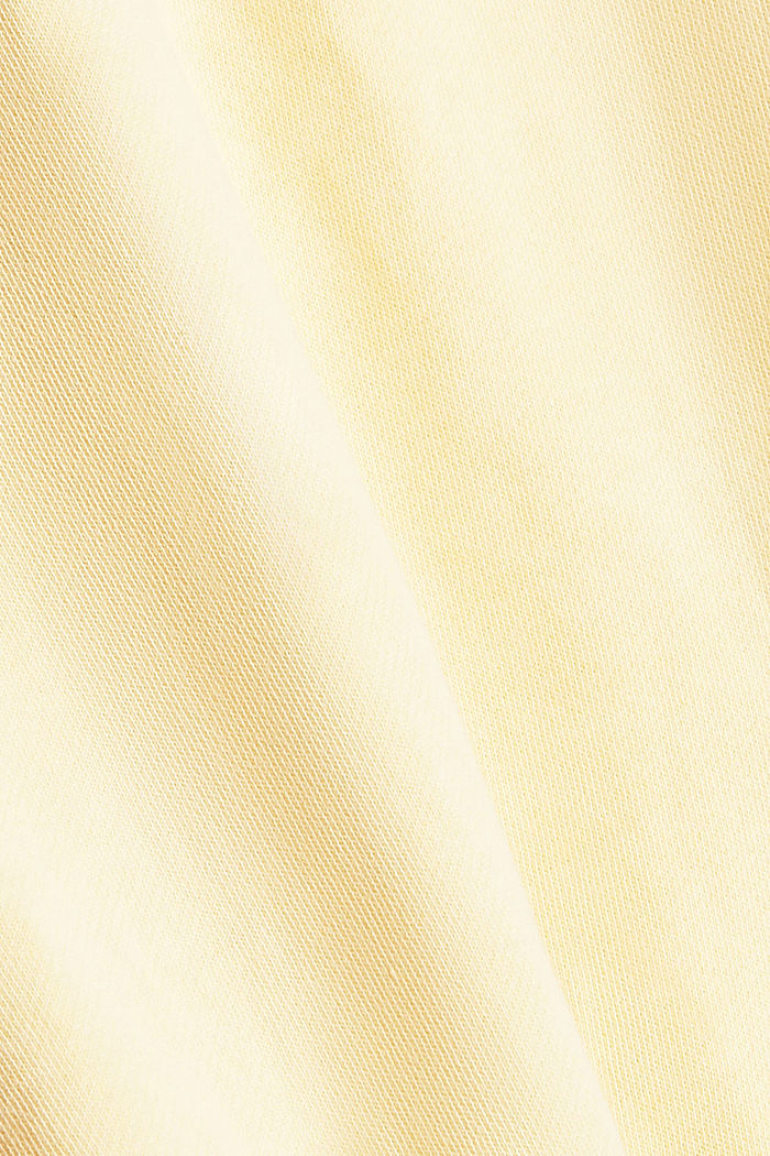 Sweatshirt aus 100% Organic Cotton, PASTEL YELLOW, detail image number 4