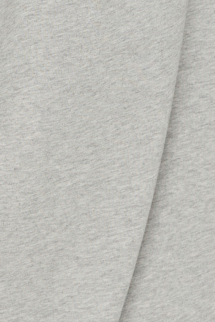 Oversize-t-paita puuvillaa, LIGHT GREY, detail image number 4