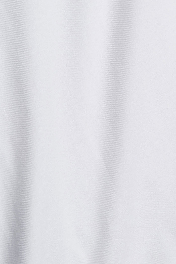 T-shirt oversize, 100 % coton, WHITE, detail image number 4