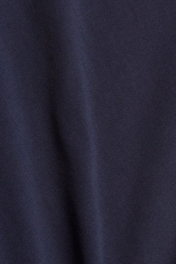 Oversized T-shirt van 100% katoen, NAVY, detail image number 4