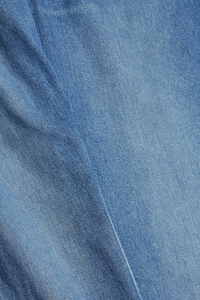 Jean 100% coton biologique, BLUE MEDIUM WASHED, detail image number 4