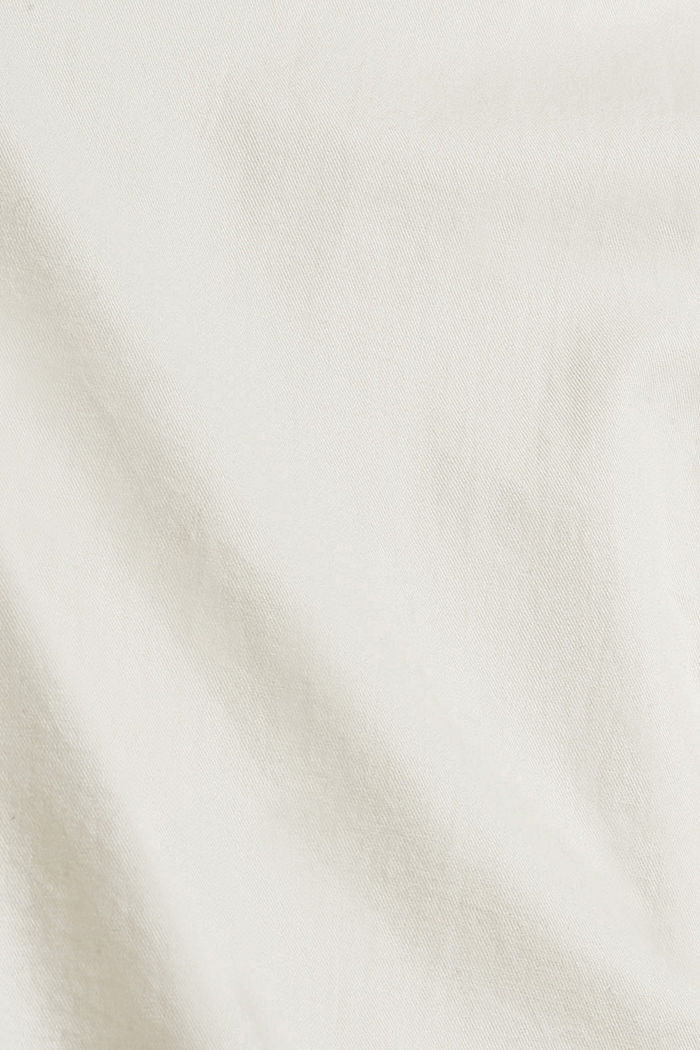 Chemise à col boutonné, 100 % coton biologique, OFF WHITE, detail image number 4