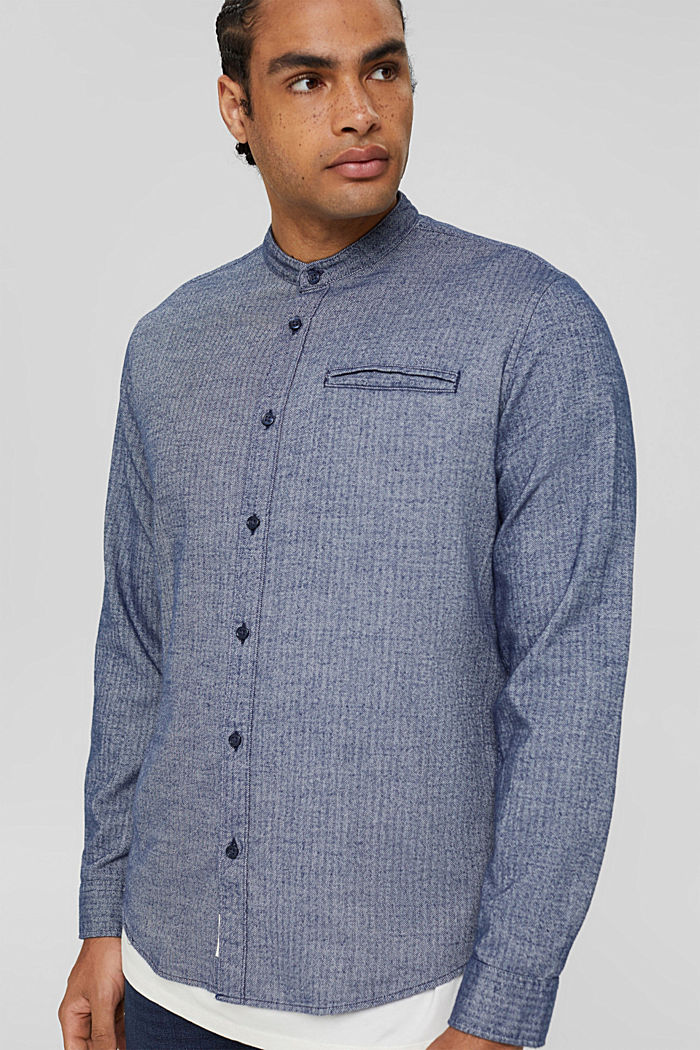 Camisa de algodón ecológico con diseño de espiga