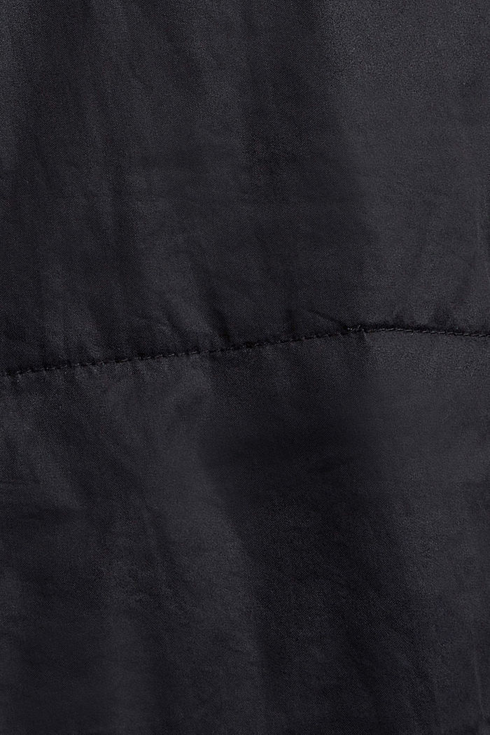 Surchemise ouatinée en coton, DARK GREY, detail image number 4
