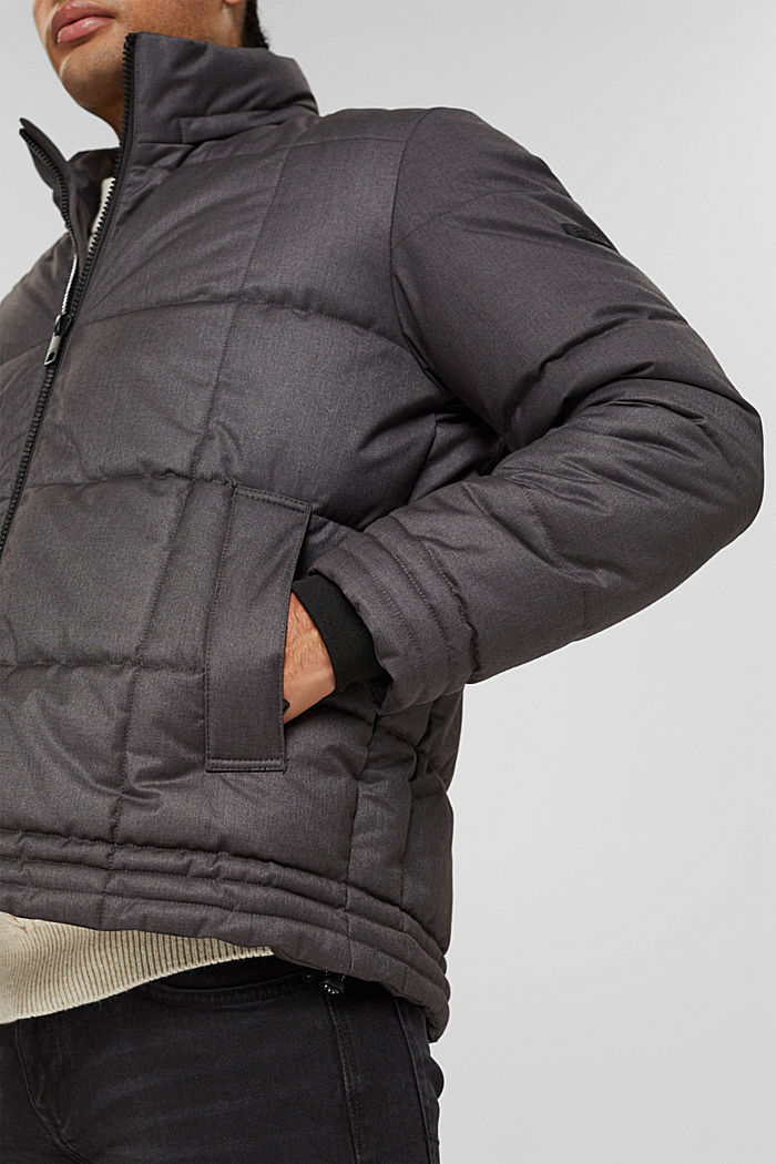 Recycelt: Steppjacke mit 3M™ Thinsulate™, ANTHRACITE, detail image number 2