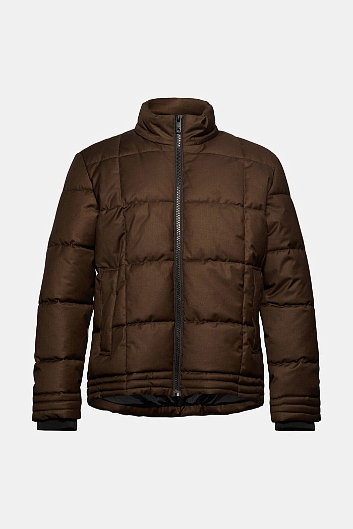 Recycelt: Steppjacke mit 3M™ Thinsulate™, BROWN, overview