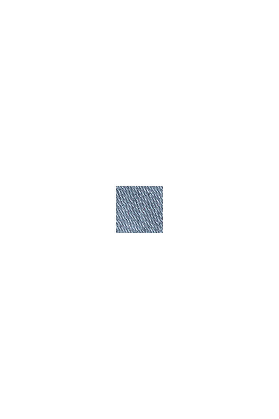 Återvunnet material: Jacka med dunfyllning, GREY BLUE, swatch