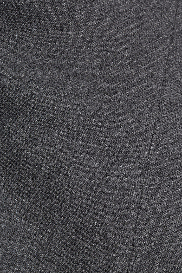 Reciclado: abrigo acolchado confeccionado en mezcla de lana, GREY, detail image number 5