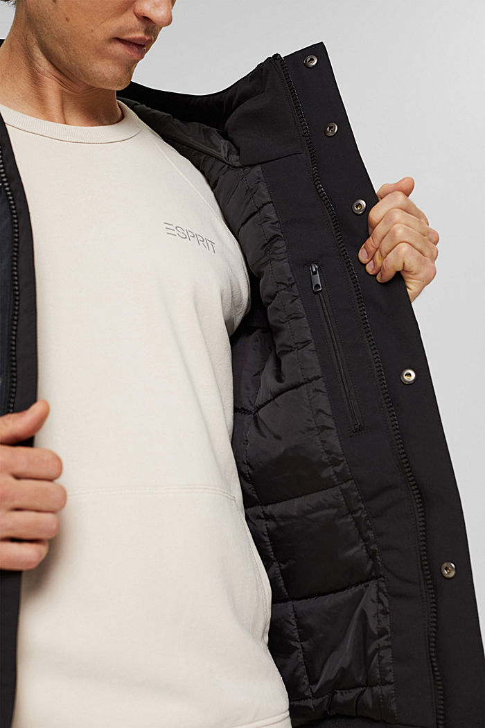 Reciclado: chaqueta con Thinsulate™ de 3M™, BLACK, detail image number 6