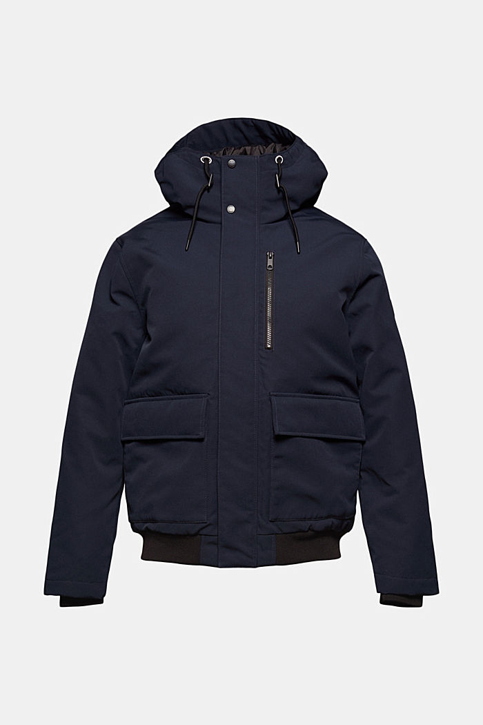 Recycled: jacket with 3M™ Thinsulate™, NAVY, overview