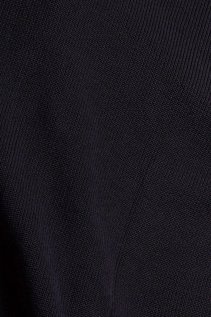 Cardigan rayé, 100 % coton, NAVY, detail image number 4