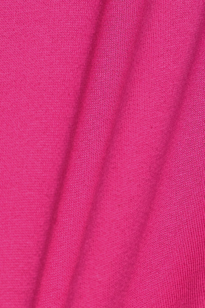 Sweatshirt van katoen, PINK FUCHSIA, detail image number 4