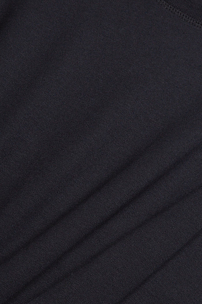 Kierrätettyä: jersey-t-paita, jossa THERMOLITE®-materiaalia, BLACK, detail image number 3