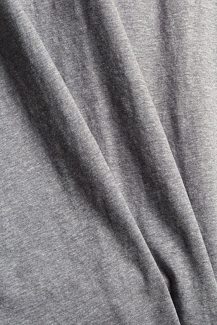 Kierrätettyä: jersey-t-paita, jossa THERMOLITE®-materiaalia, MEDIUM GREY, detail image number 4