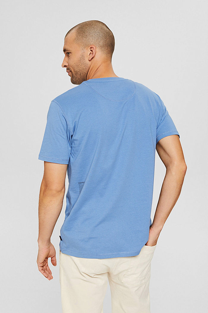 En matière recyclée : le t-shirt en jersey doté de la technologie THERMOLITE®, BLUE, detail image number 3