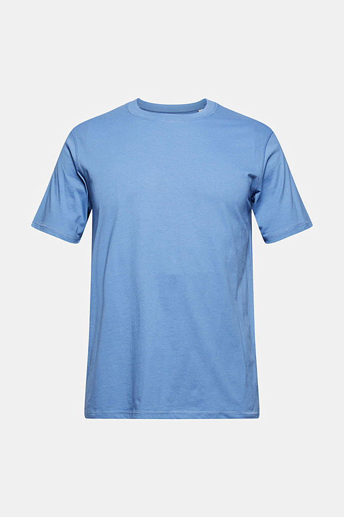 En matière recyclée : le t-shirt en jersey doté de la technologie THERMOLITE®, BLUE, overview