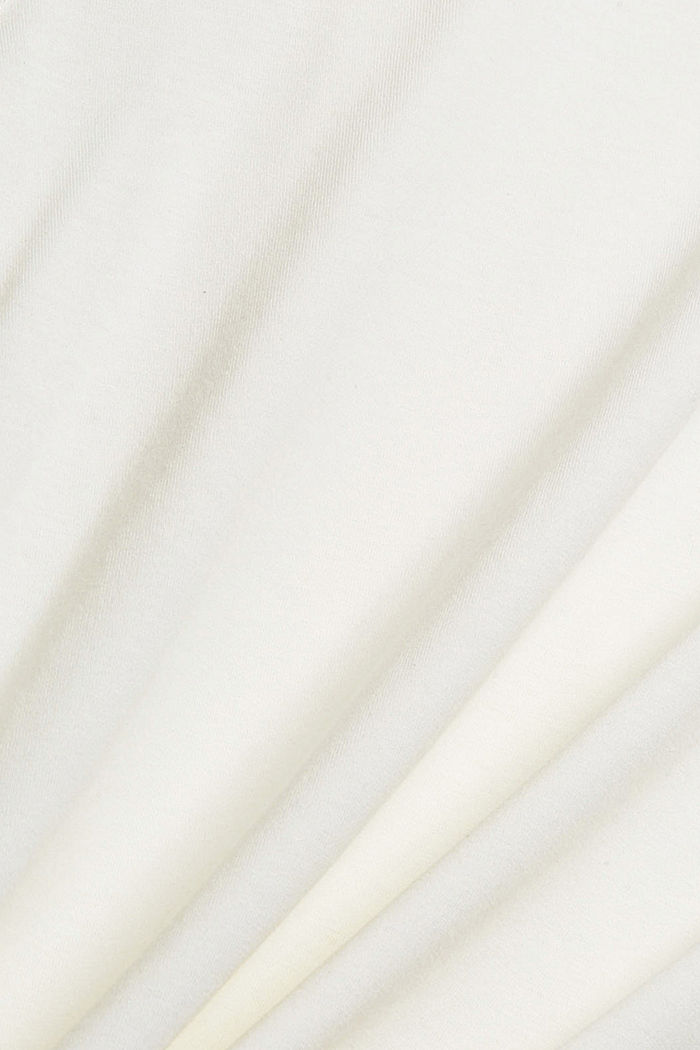 En matière recyclée : t-shirt à manches longues en jersey à teneur en THERMOLITE®, OFF WHITE, detail image number 4