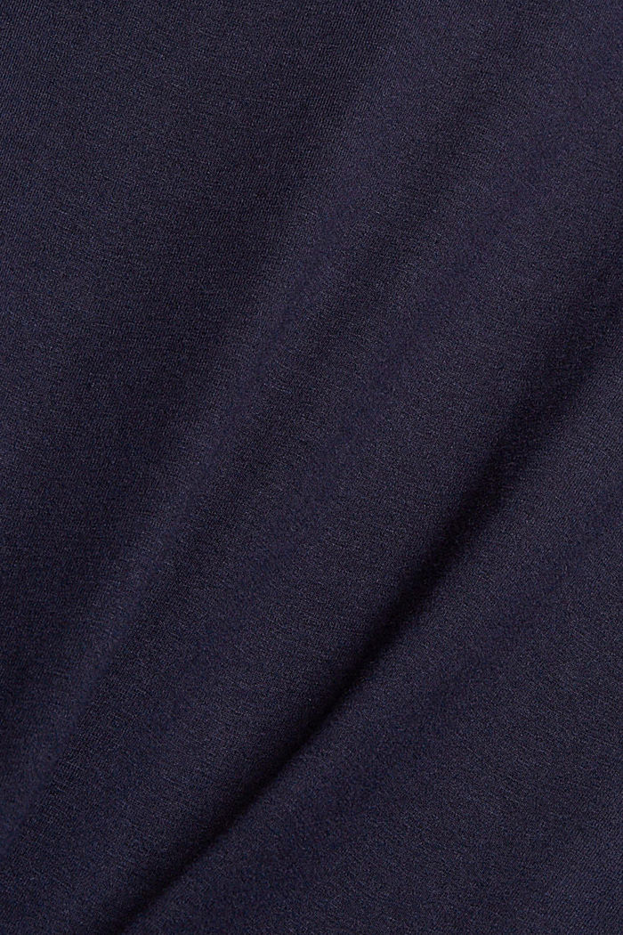 Reciclada: camiseta de manga larga en jersey con THEMOLITE®, NAVY, detail image number 5