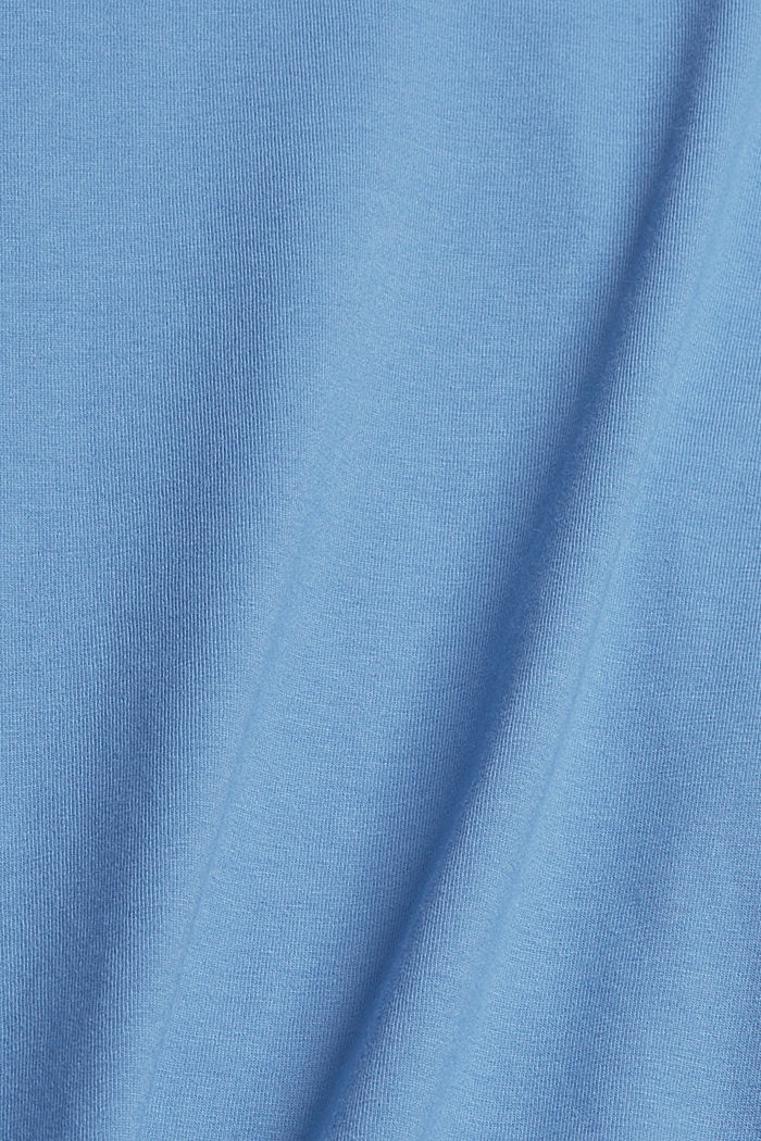 Reciclada: camiseta de manga larga en jersey con THEMOLITE®, BLUE, detail image number 4