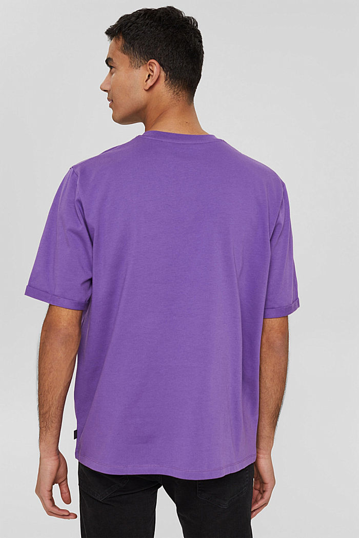 Oversize-T-paita jerseytä, LILAC, detail image number 3