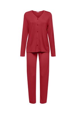 ESPRIT Pyjama en jersey LENZING™ ECOVERO™