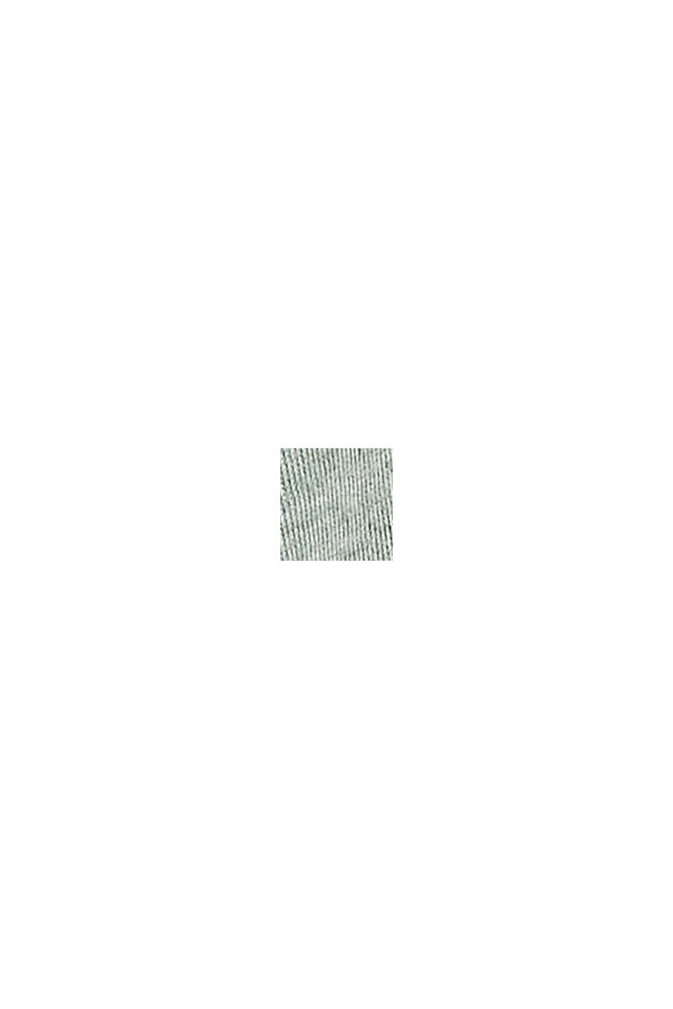 Maglia da pigiama con cotone biologico, LEAF GREEN, swatch