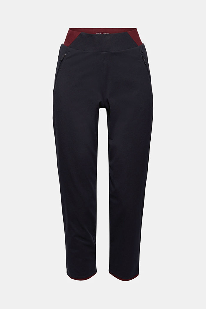 Sports trousers with zip pockets, organic cotton