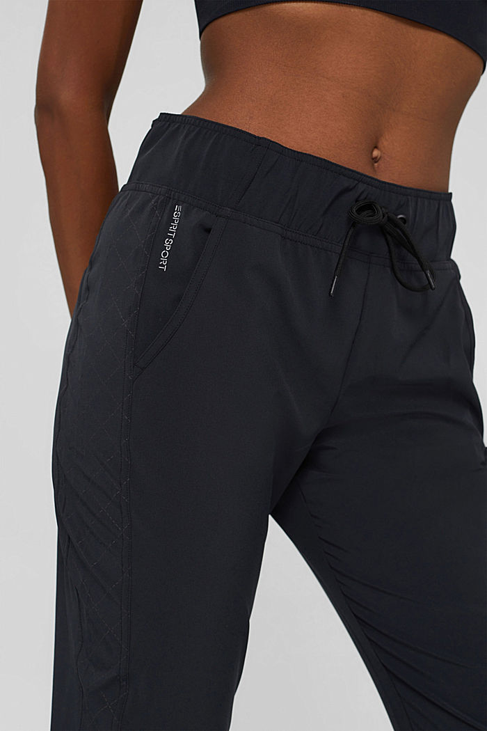 Reciclado: pantalón deportivo con estampado, BLACK, detail image number 2