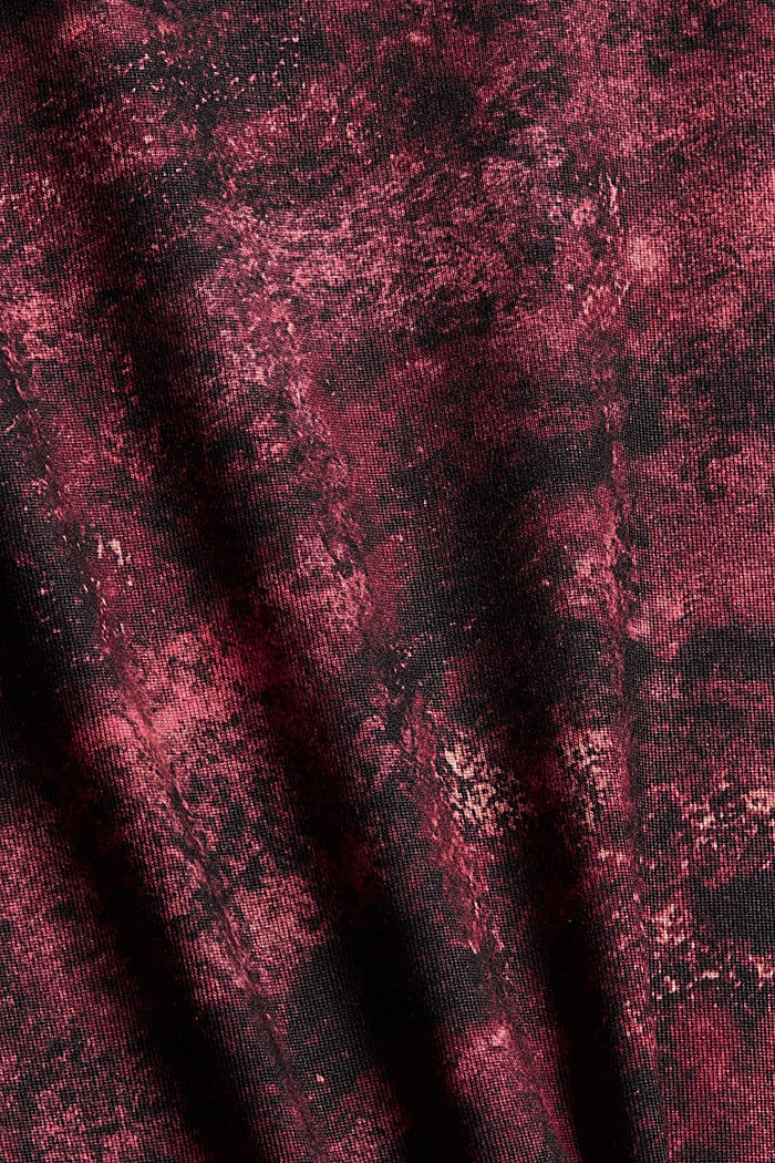 Recycelt: Active-Top mit E-Dry, BORDEAUX RED, detail image number 4