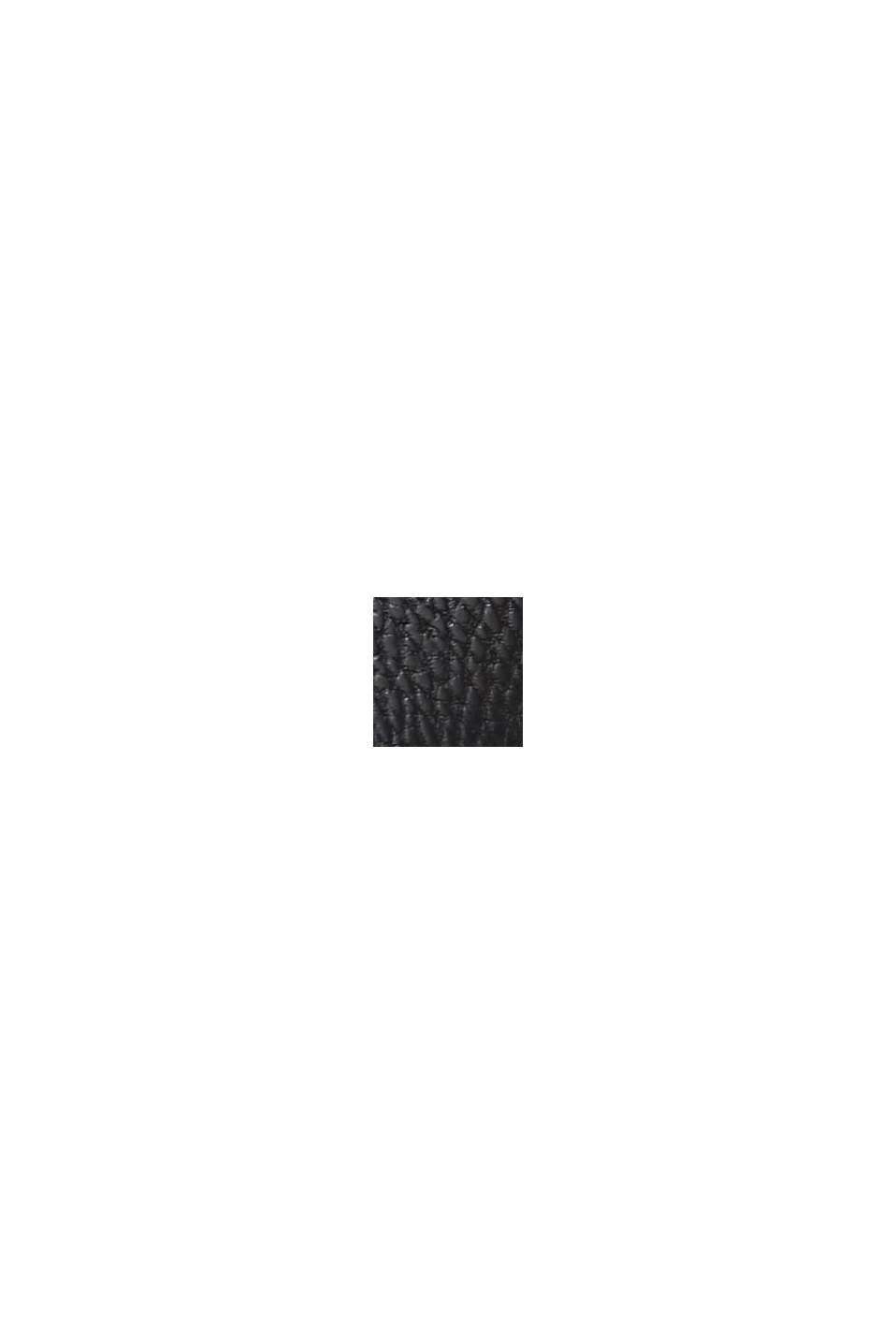 Botas de cordones impermeables en polipiel, BLACK, swatch