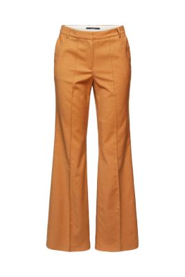 ESPRIT À teneur en laine : le pantalon évasé